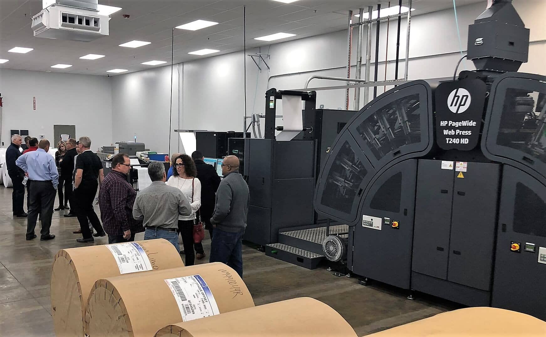 American Litho HP Training T-240 Press Room Preview
